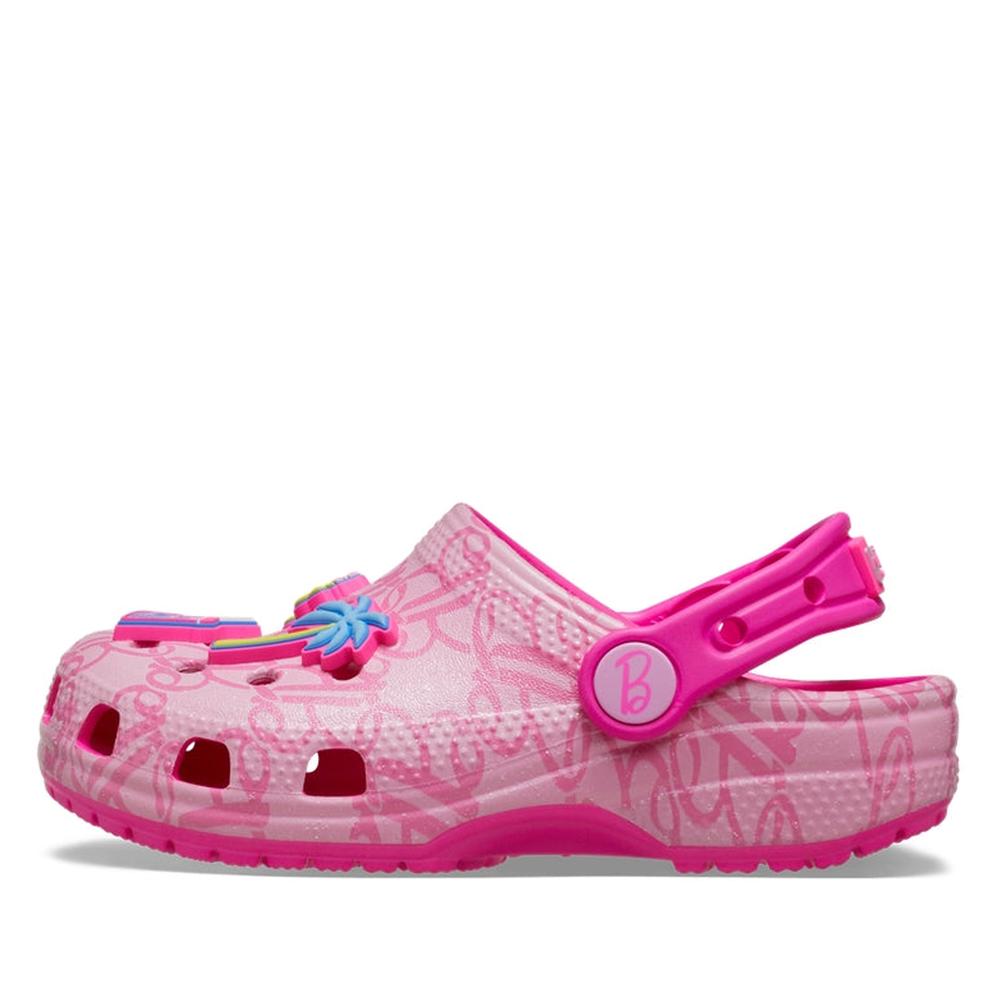 Klapky Crocs Barbie Classic Clog 211407-90H - ružové