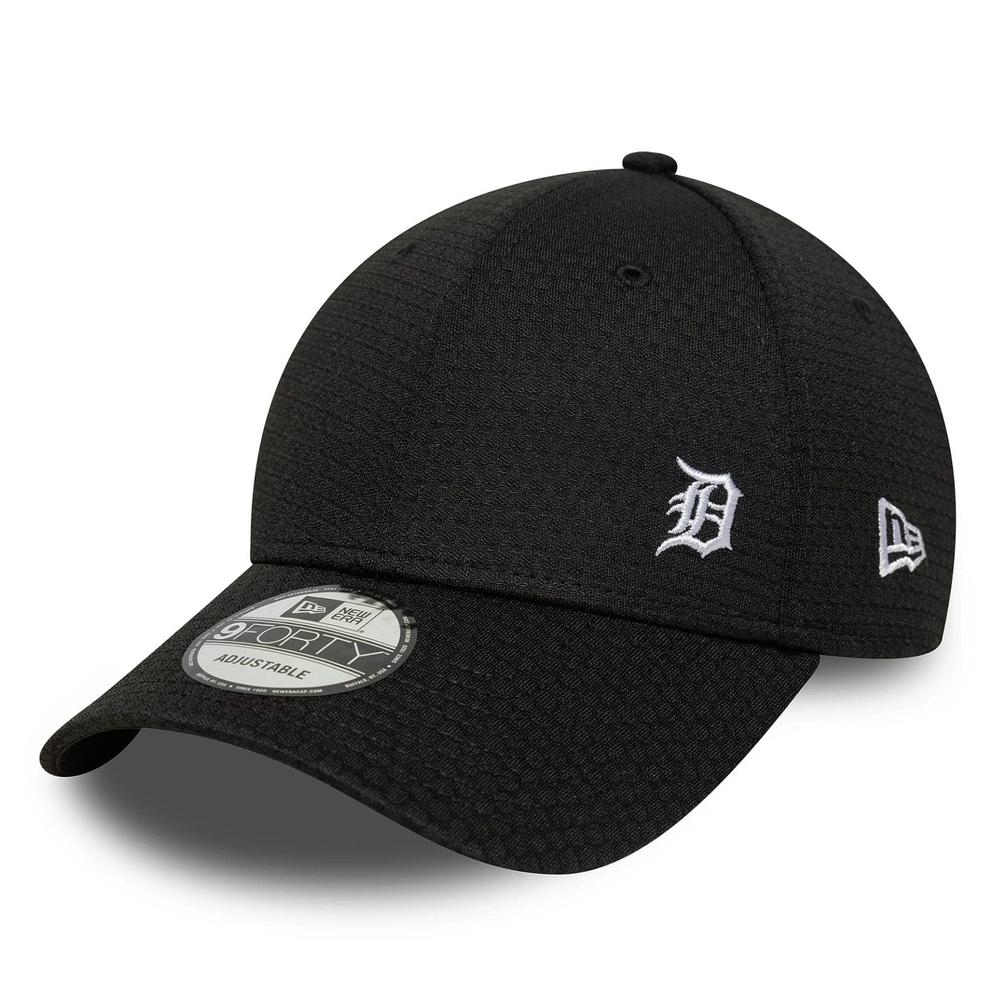 Čiapka pánske New Era Detroit Tigers MLB Flawless Mesh 9FORTY 60691116 - čierne