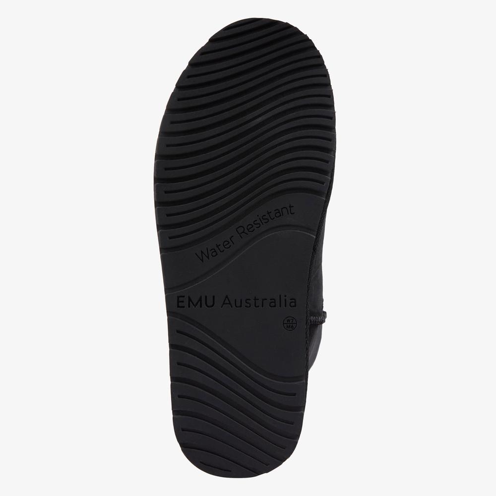 Dámske topánky Emu Australia Stinger Lo Flatform W13190BLAK - čierne