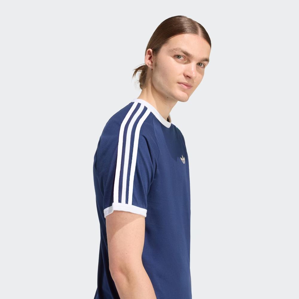 Pánske tričko adidas Originals 3-Stripes KE3536 - tmavomodré