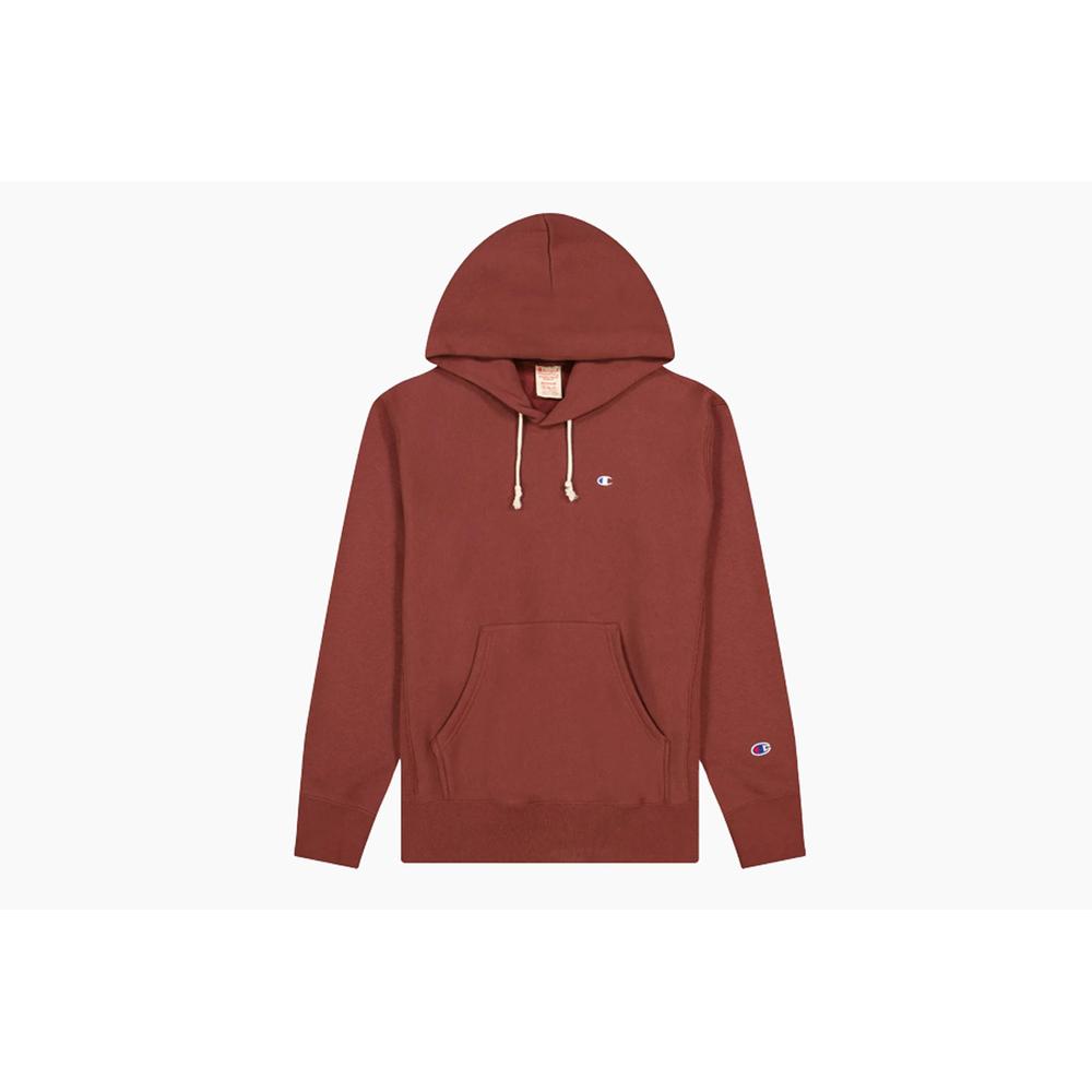 Blúza Champion Reverse Weave C Logo Hoodie 216496-MS544 - bordóvé