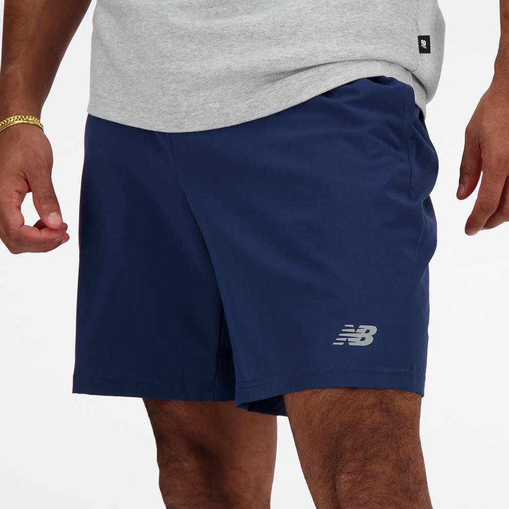 Pánske šortky New Balance MS41232NNY - tmavomodré