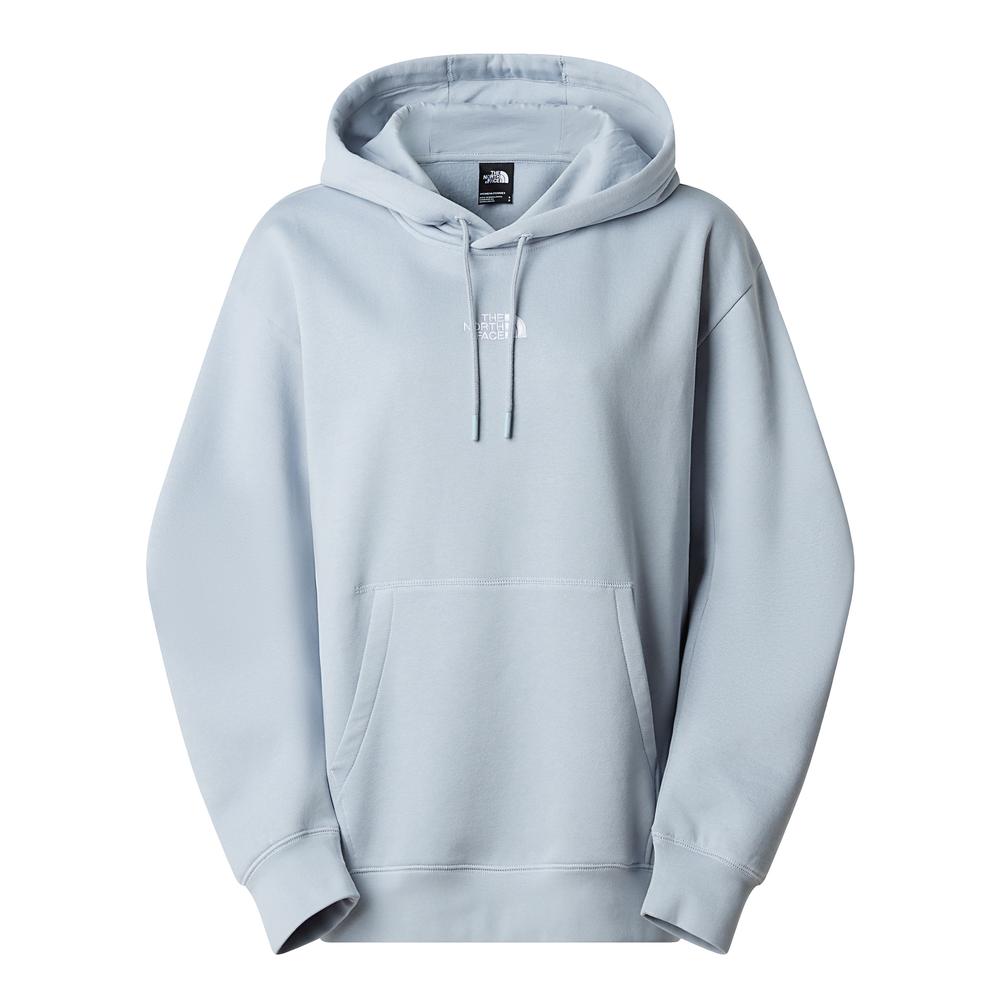 Dámská blúza The North Face Essential Oversize Hoodie 0A89ENFM21 - šedý