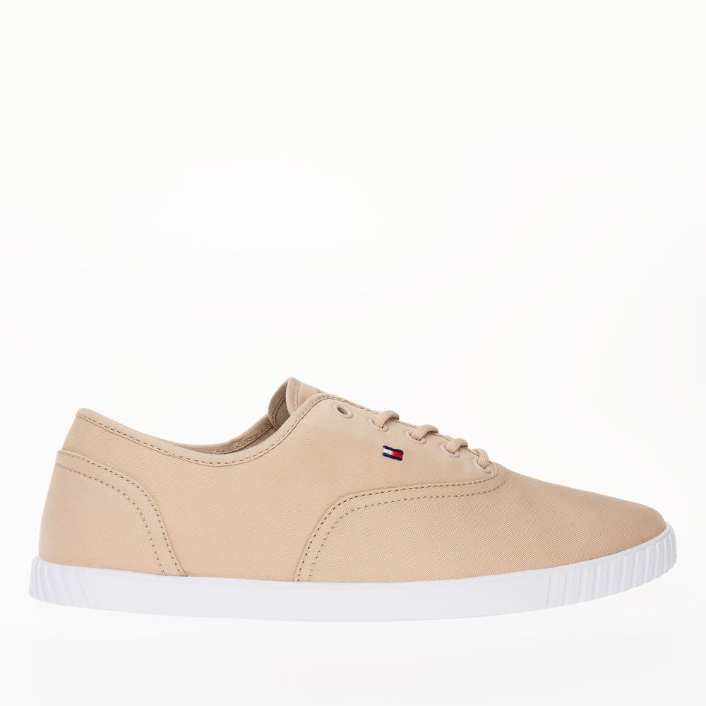 TopánkyTommy Hilfiger Canvas Lace Up FW0FW07805-TRY - ružové