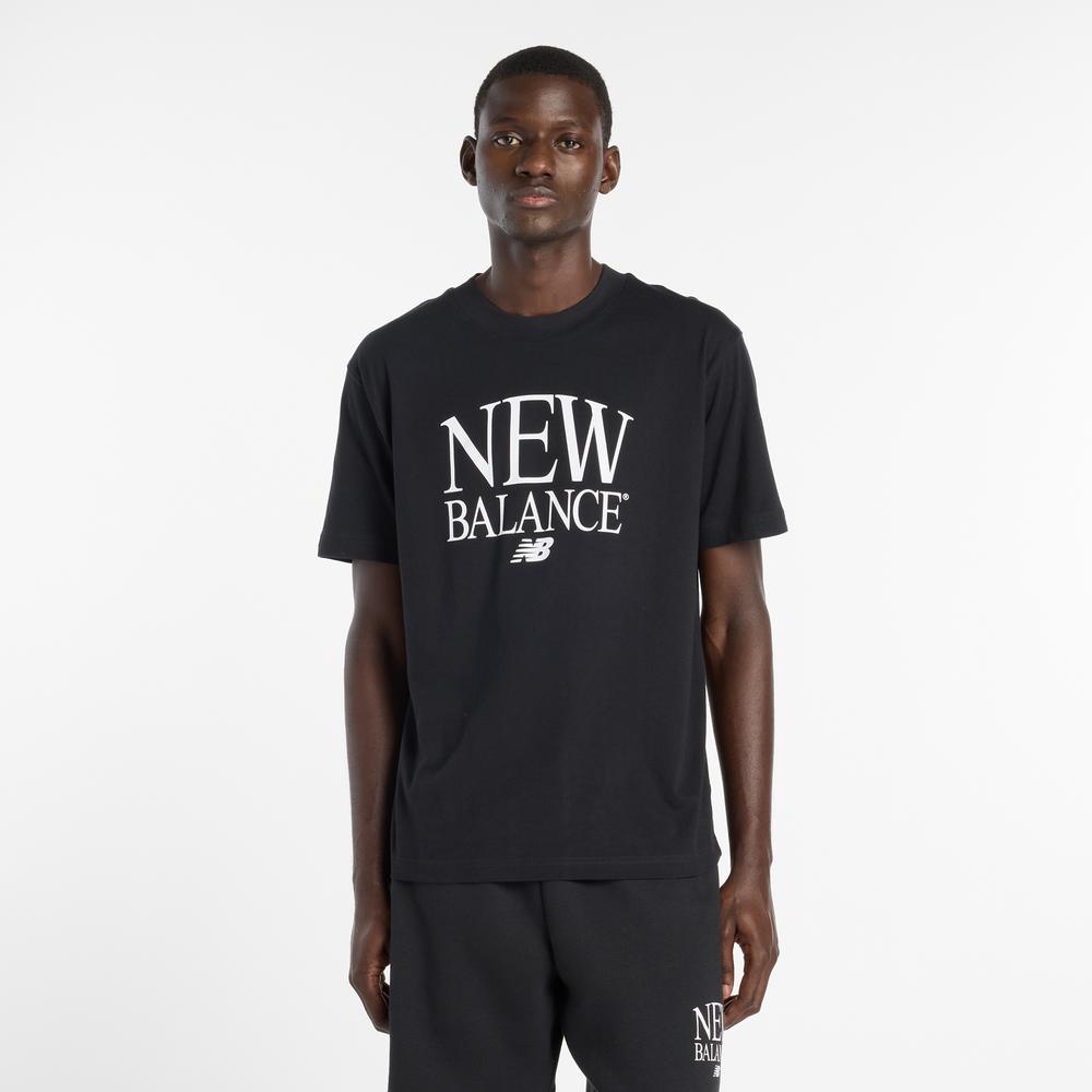Pánske tričko New Balance MT61X6EQBK - čierne