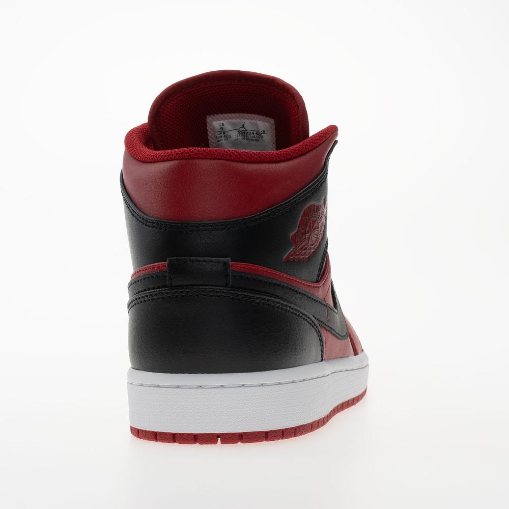 Pánske topánky Air Jordan 1 MID 554724-660 - červené