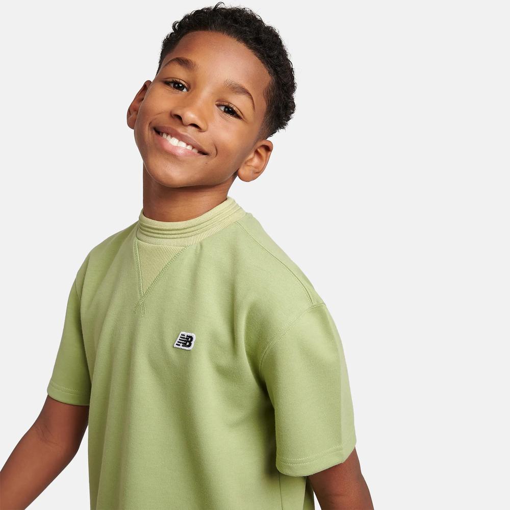 Detské tričko New Balance LAKB0191EEN - zelené