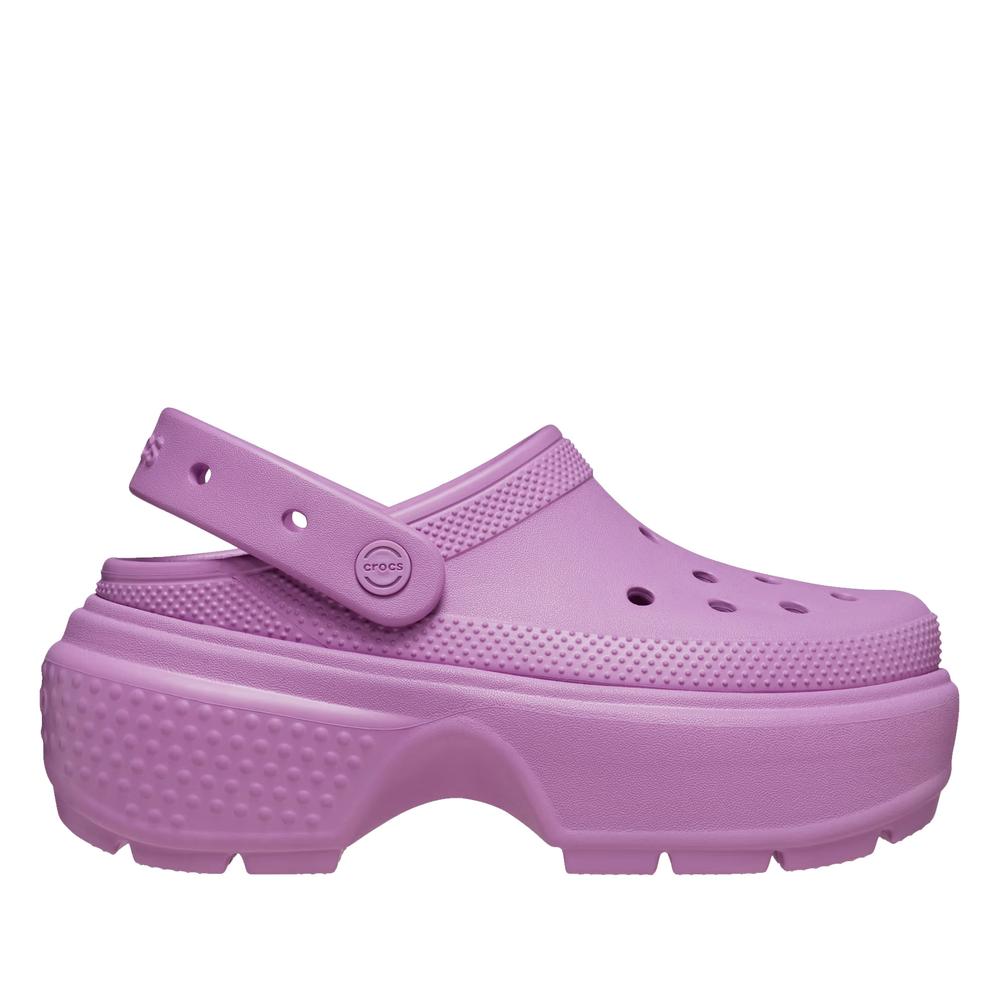 Klapky Crocs Stomp Clog 209347-6WQ - ružové