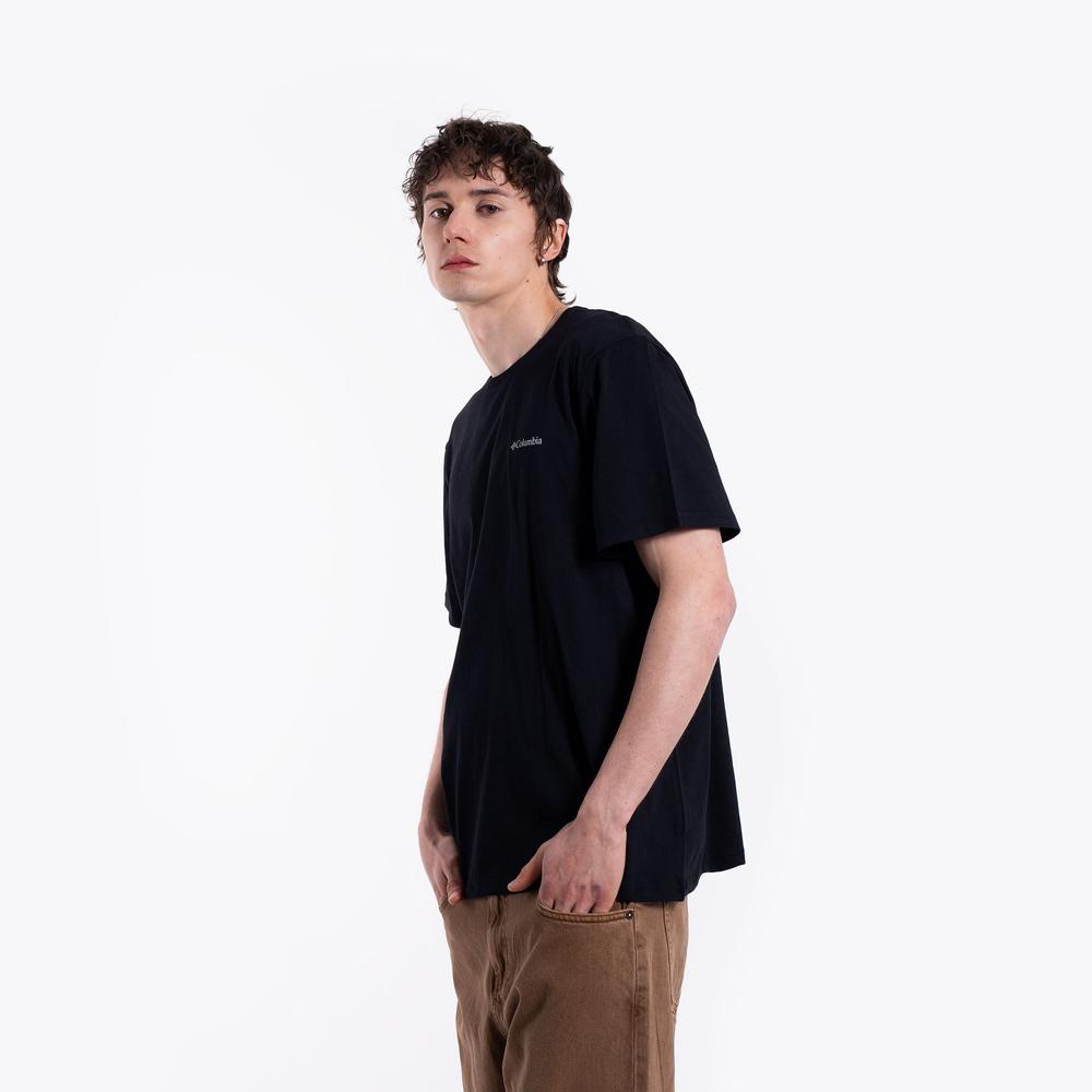 Mužský tričko Columbia CSC Basic 2154991010 - čierne