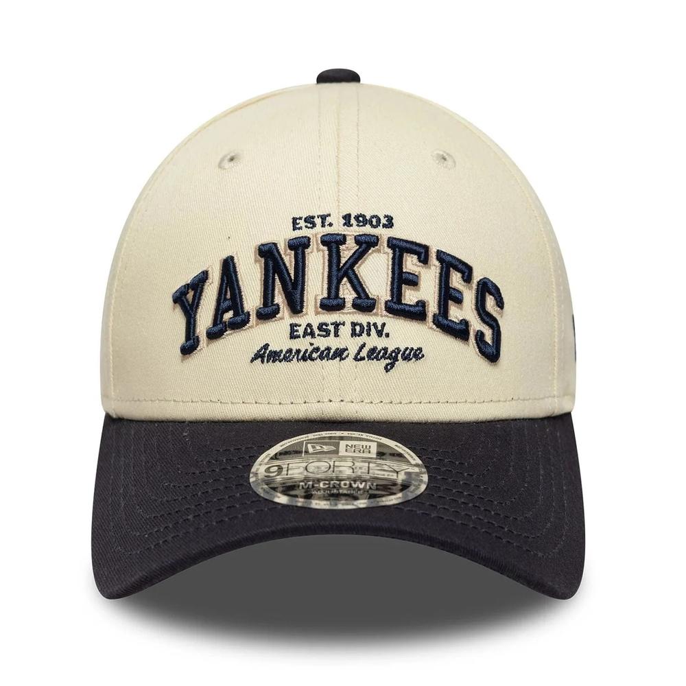 Čiapka pánske New Era 9FORTY New York Yankees MLB Wordmark 60771808 - béžové