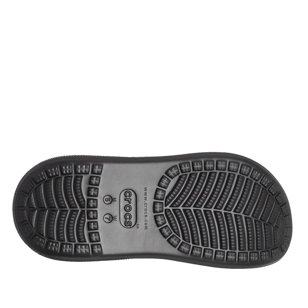 Klapky Crocs Classic Crush Clog 207521-001 - čierne