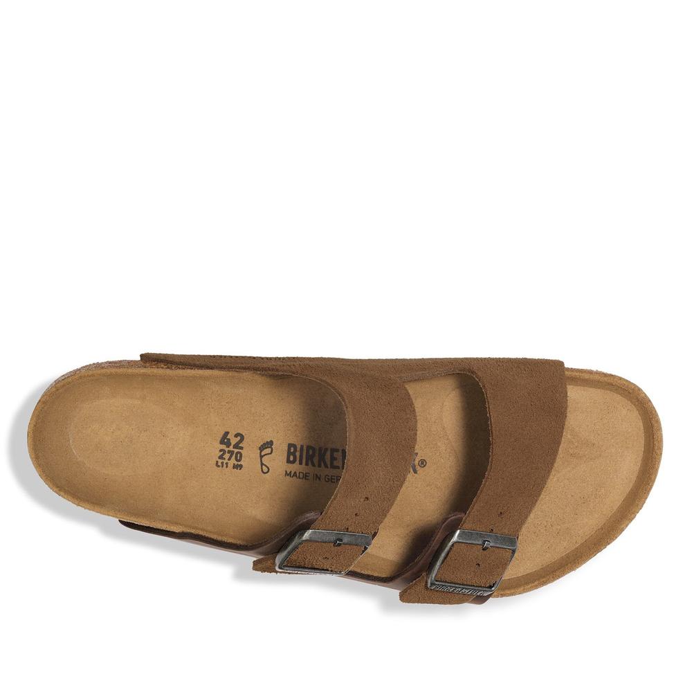 Klapky pánske Birkenstock Arizona 1030677 - hnedé