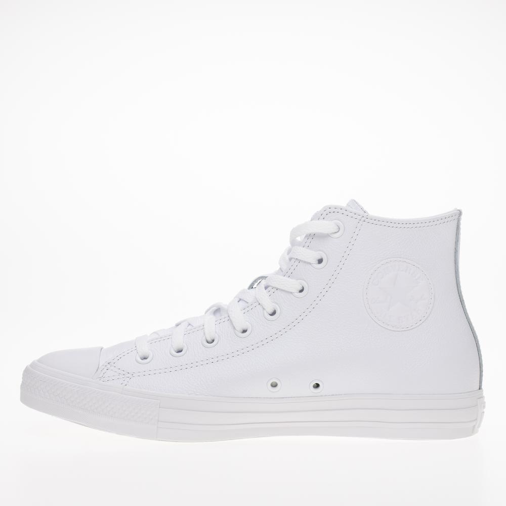Topánky Converse Chuck Taylor All Star Hi Mono Leather 1T406 - biele