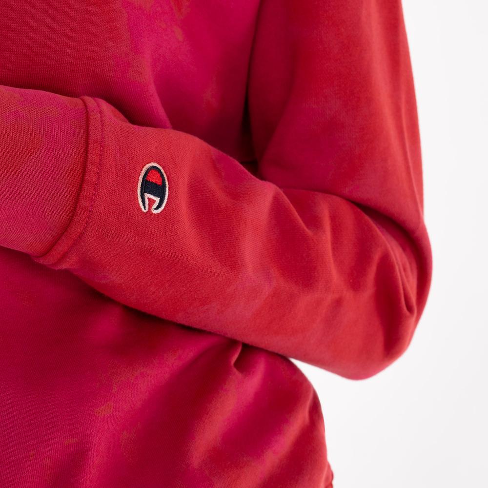 Blúza Champion Hooded Sweatshirt 116071-PS025 - červené