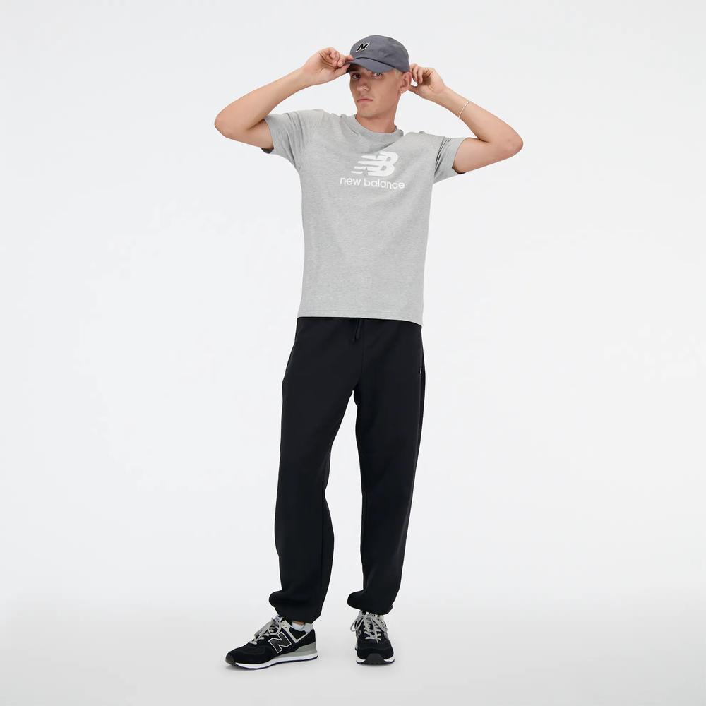 Pánske tričko New Balance MT41502AG - šedý