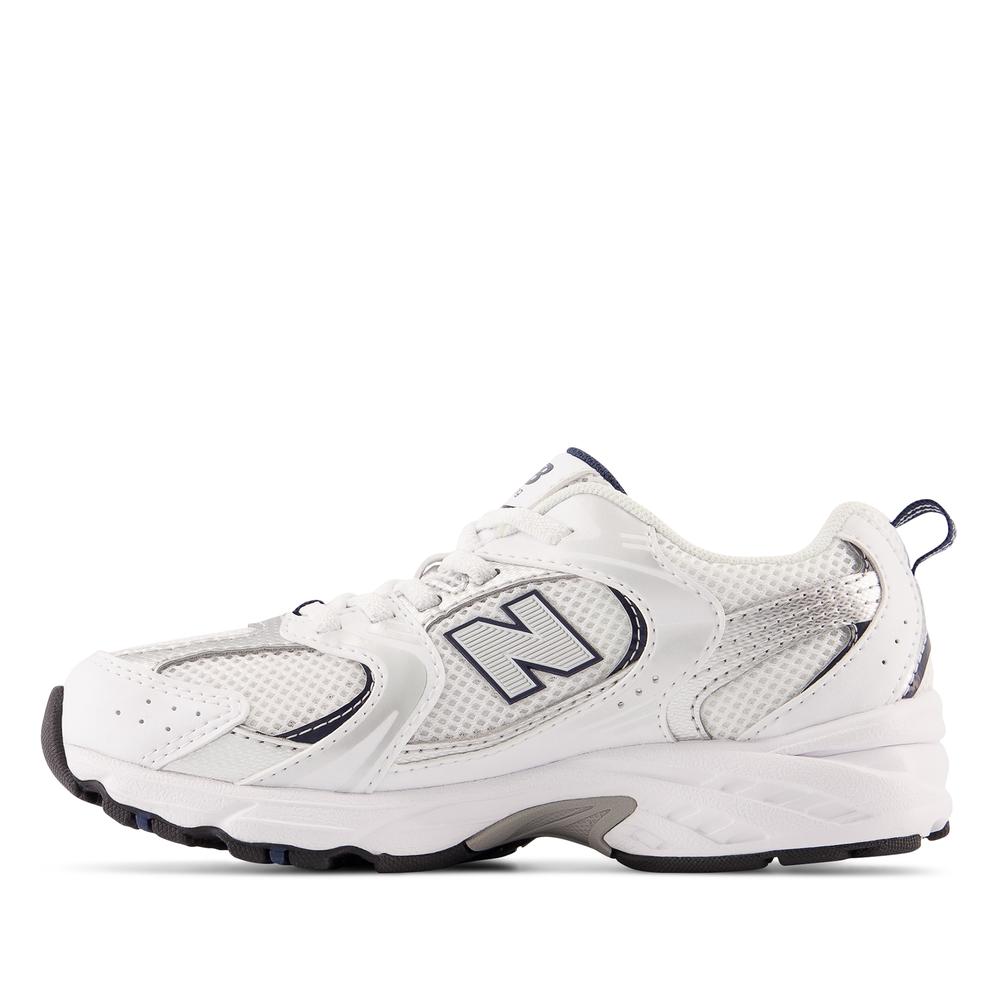 Detské topánky New Balance PZ530SB1 - biele