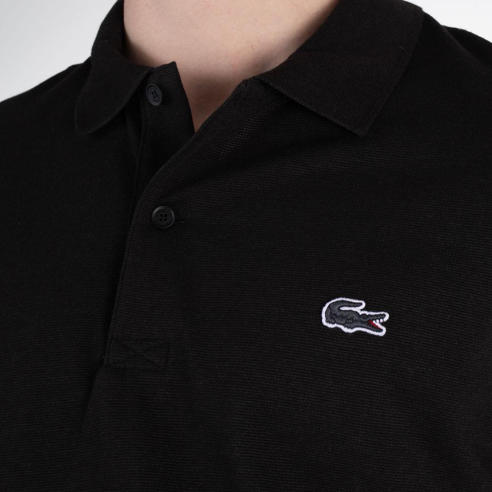Tričko Lacoste Regular Fit Cotton Blend Polo DH5522-031 - čierne