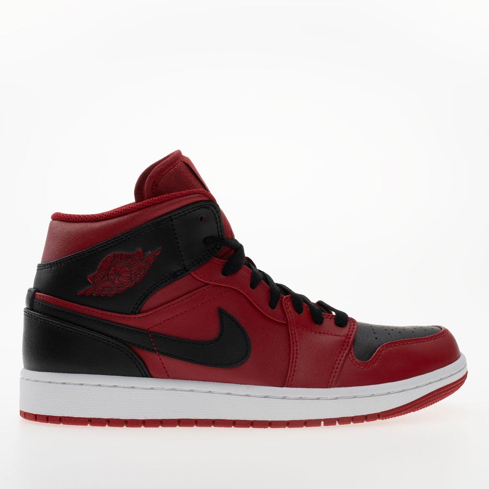 Pánske topánky Air Jordan 1 MID 554724-660 - červené