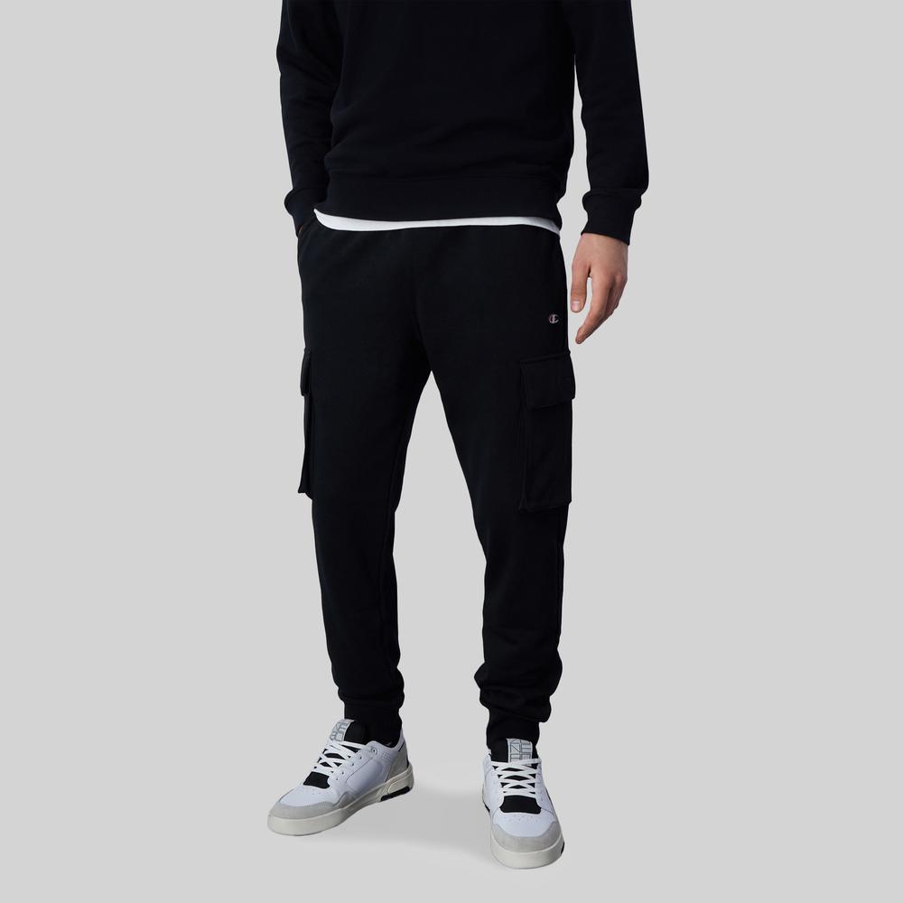 Nohavice Champion C Logo Cargo Joggers 219898-KK001 - čierne