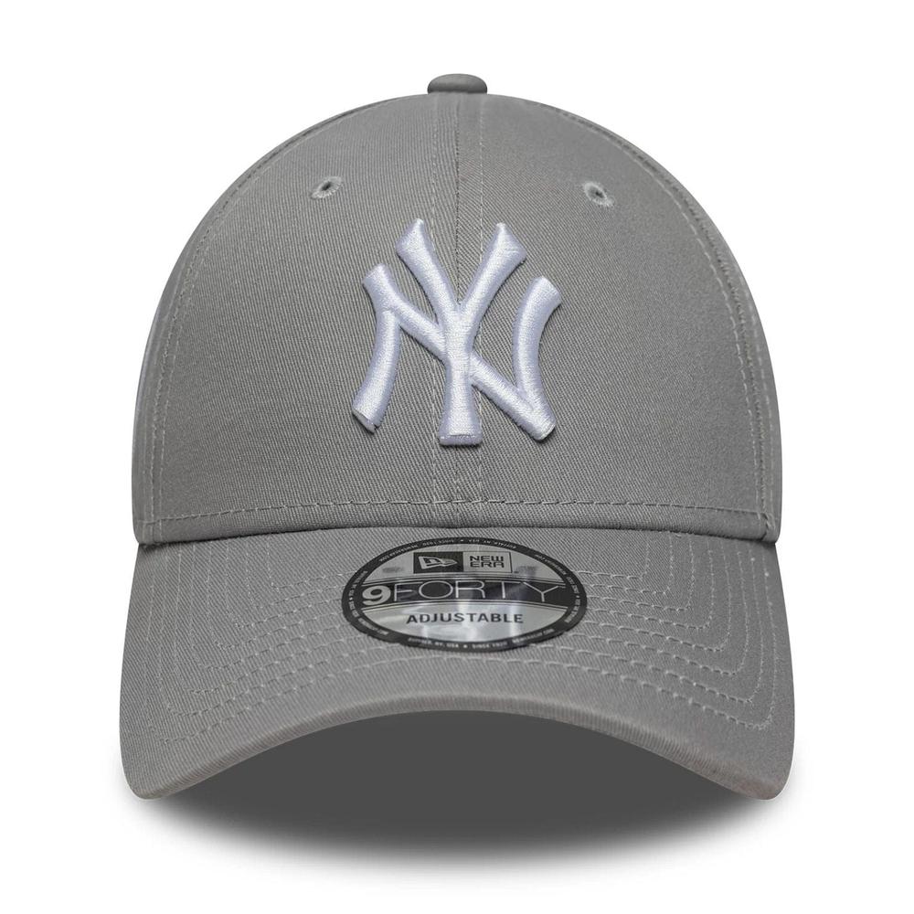 Čiapka New Era New York Yankees MLB Side Patch 9FORTY 60771852 - šedý