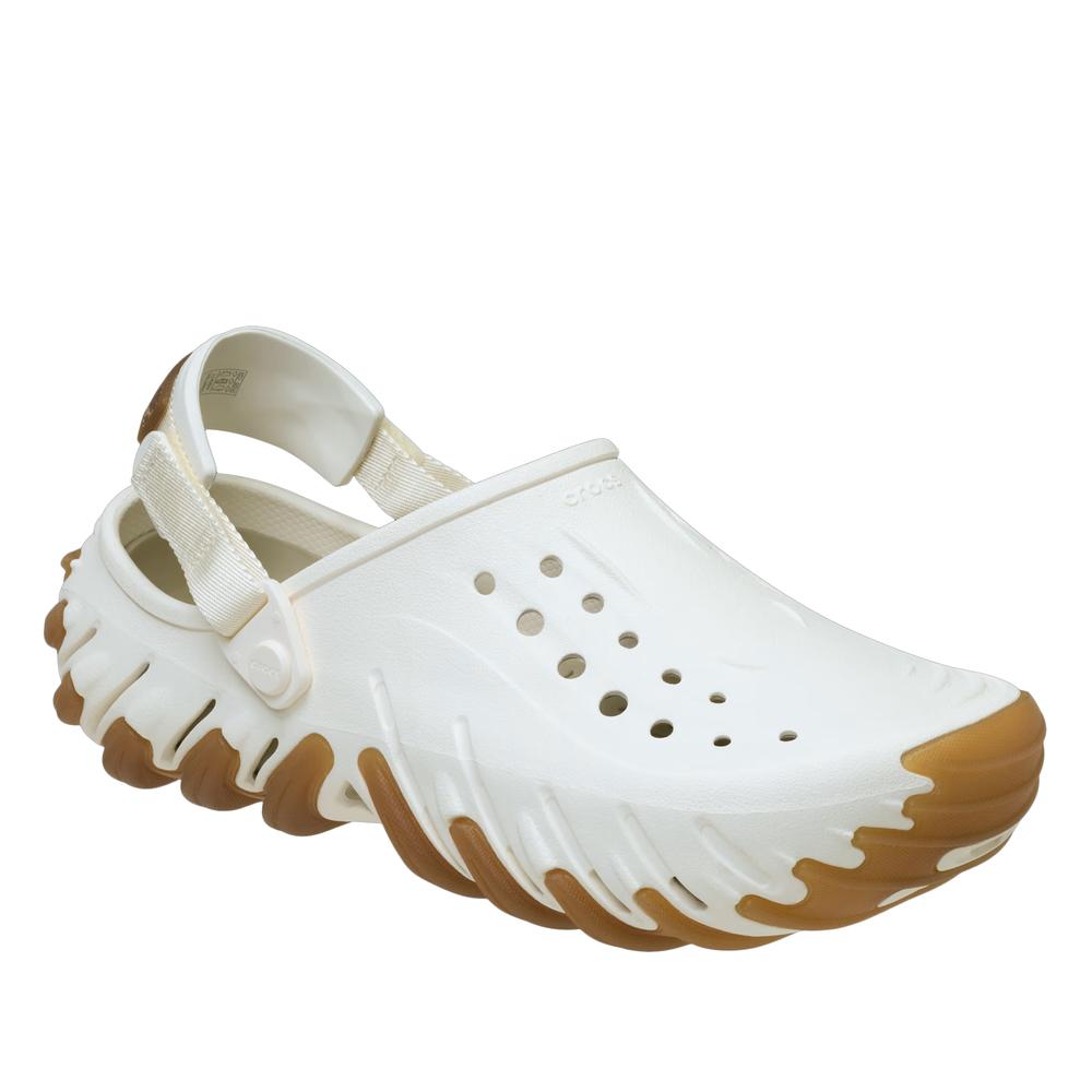 Unisex klapky Crocs Echo Gum RO Clog 211675-0WV - biele