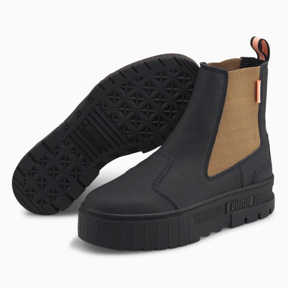 Topánky Puma Mayze Pop Chelsea 38454903 - čierne