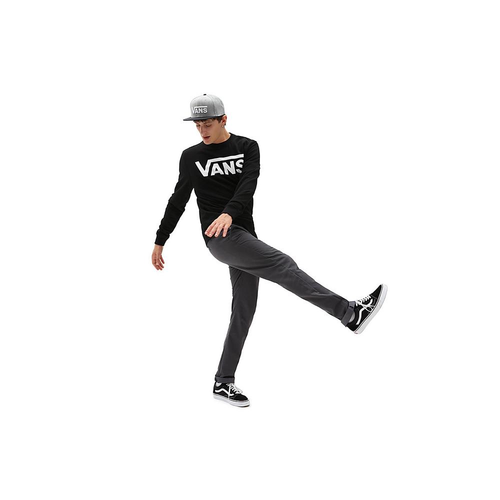 Blúza Vans Classic Crew VN0A456AY281 - čierne