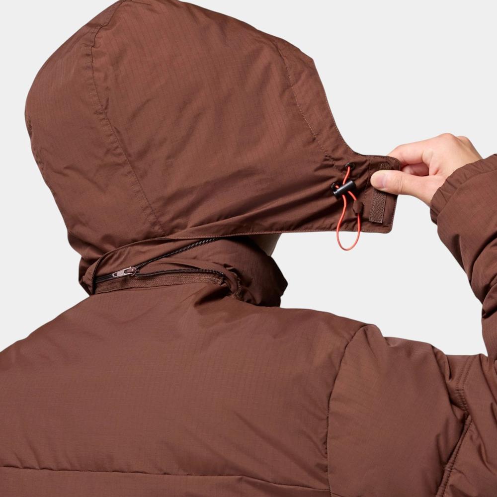 Mužský bunda Columbia Landroamer Hooded Puffer 2088081256 - hnedé
