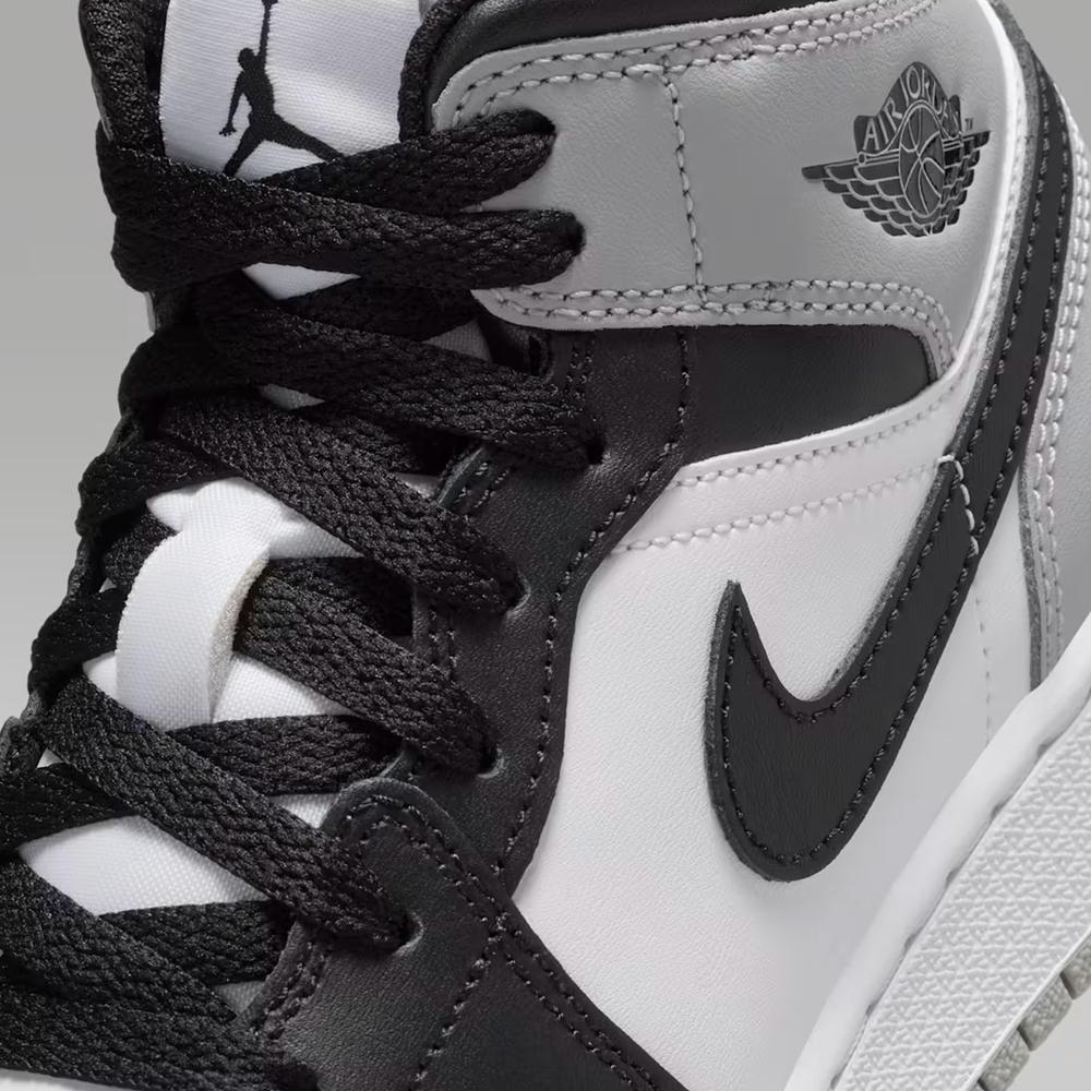 Detské topánky Nike Air Jordan 1 Mid DQ8423-101 - biele
