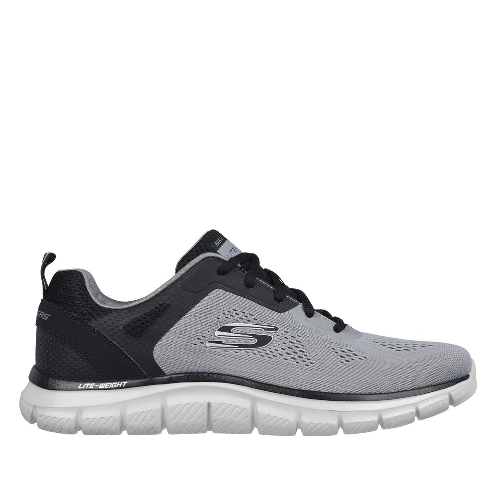 Pánske topánky Skechers Track-Broader 232698GYBK - šedý