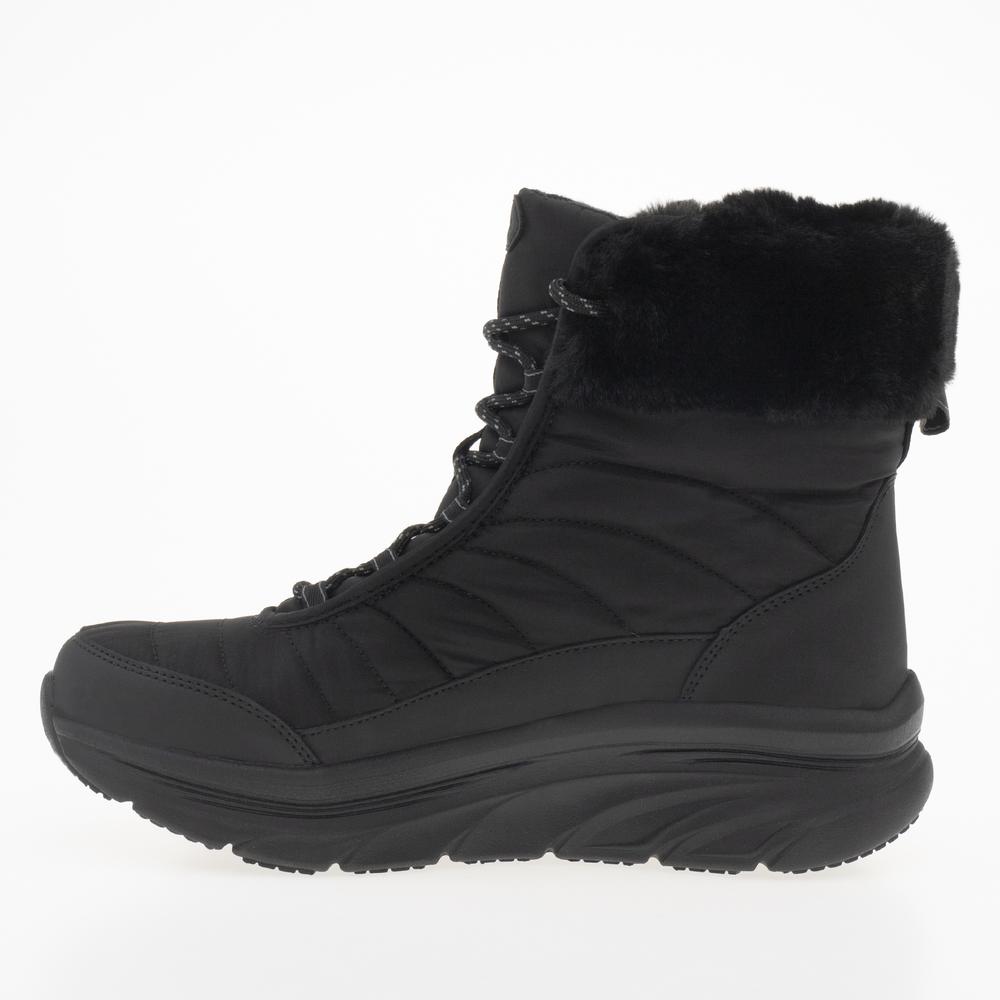 Topánky Skechers D'Lux Walker Winter Solstice 167388BBK - čierne