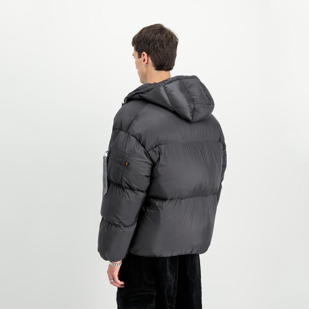 Bunda Alpha Industries Cloud Puffer Bomber 148130684 - šedý