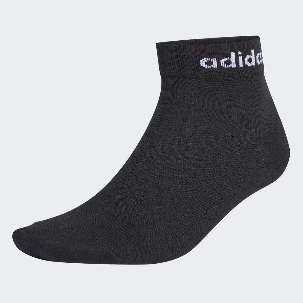 Ponožky adidas Non-Cushioned Ankle Socks 3 Pairs GE6177 - čierne
