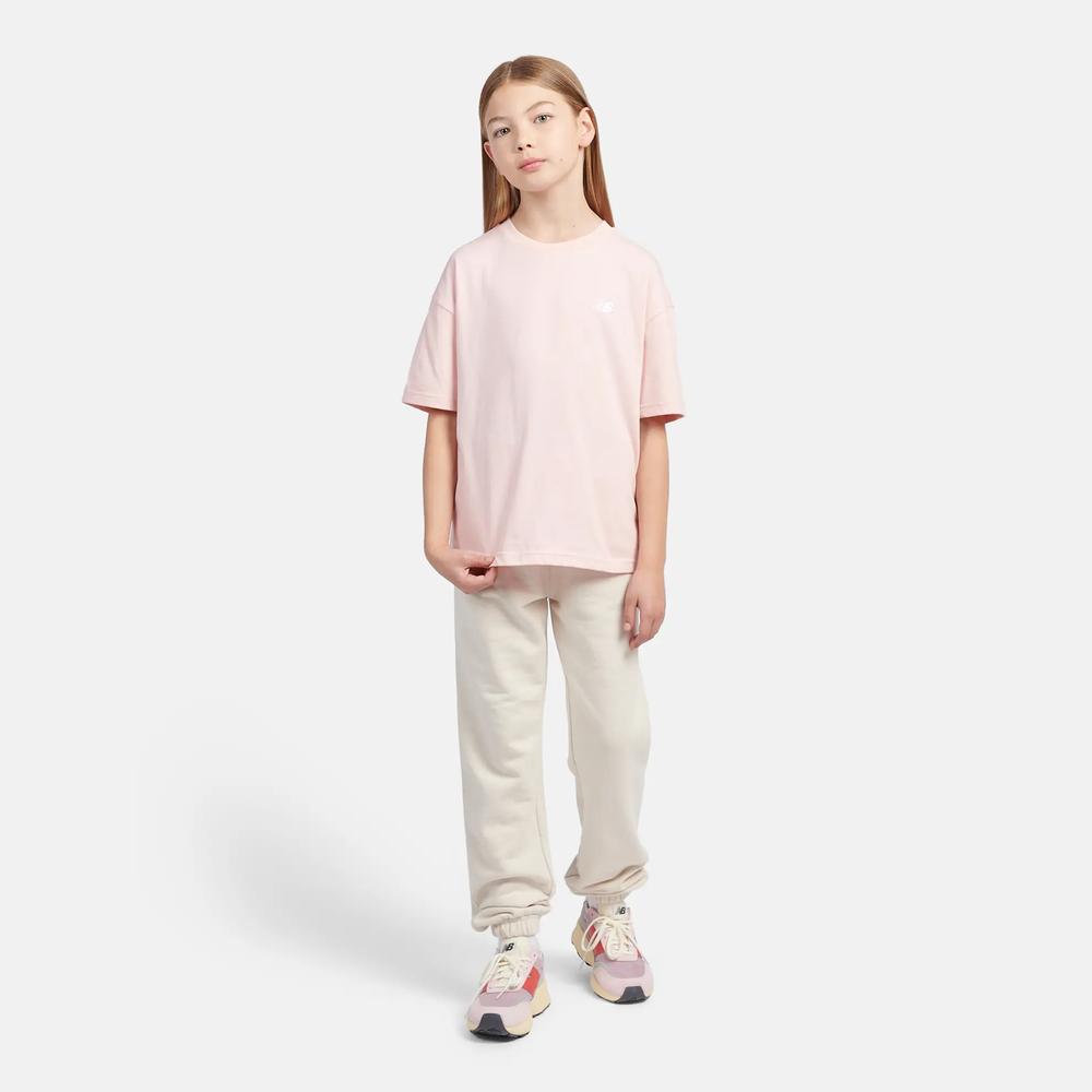 Detské tričko New Balance LAKG0001PIE - ružové