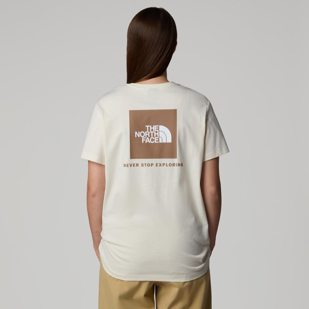Tričko The North Face Redbox 0A87NK9IZ1 - biele