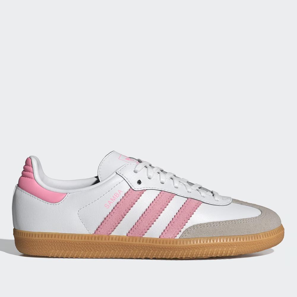 Detské topánky adidas Originals Samba OG J JQ2018 - biele