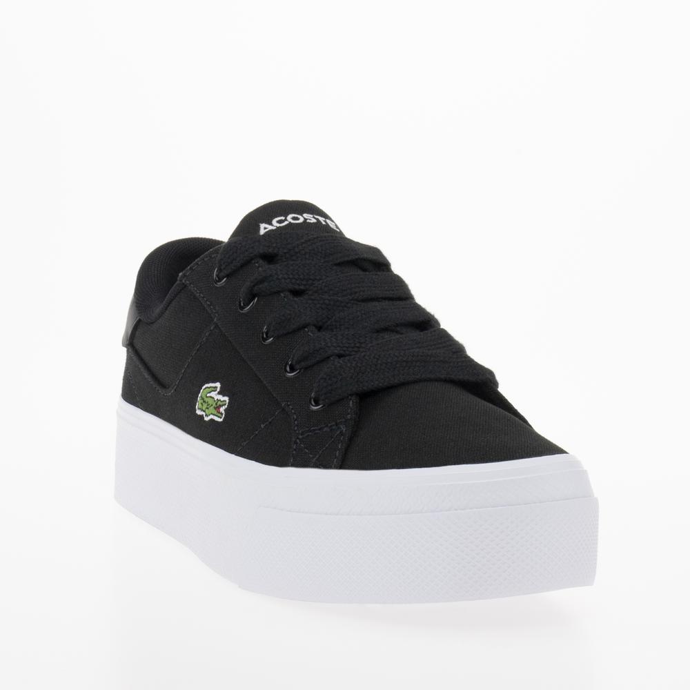Topánky Lacoste Ziane Platform Textile 745CFA0012-312 - čierne