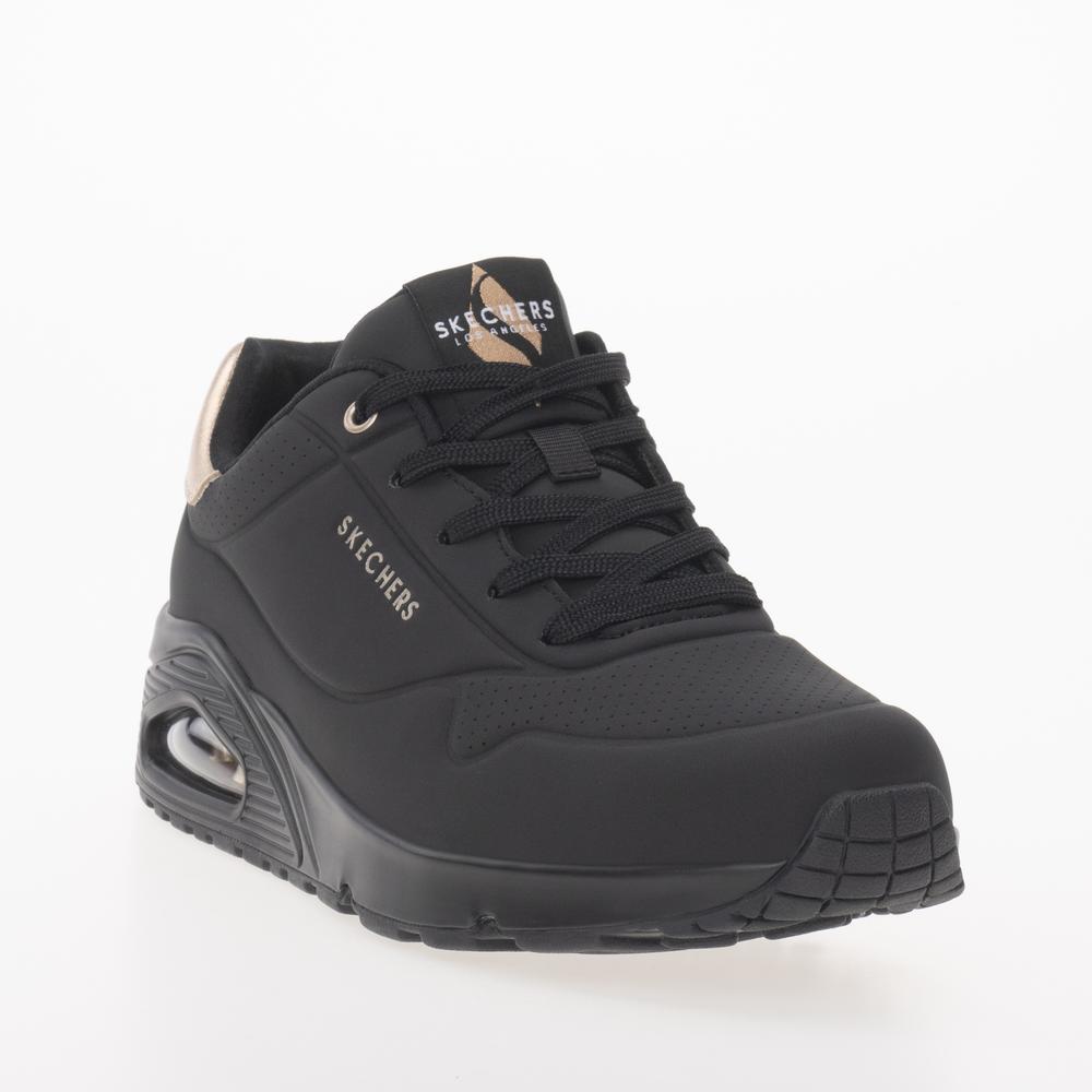 Topánky dámske Skechers Uno Golden Air 177094BBK - čierne