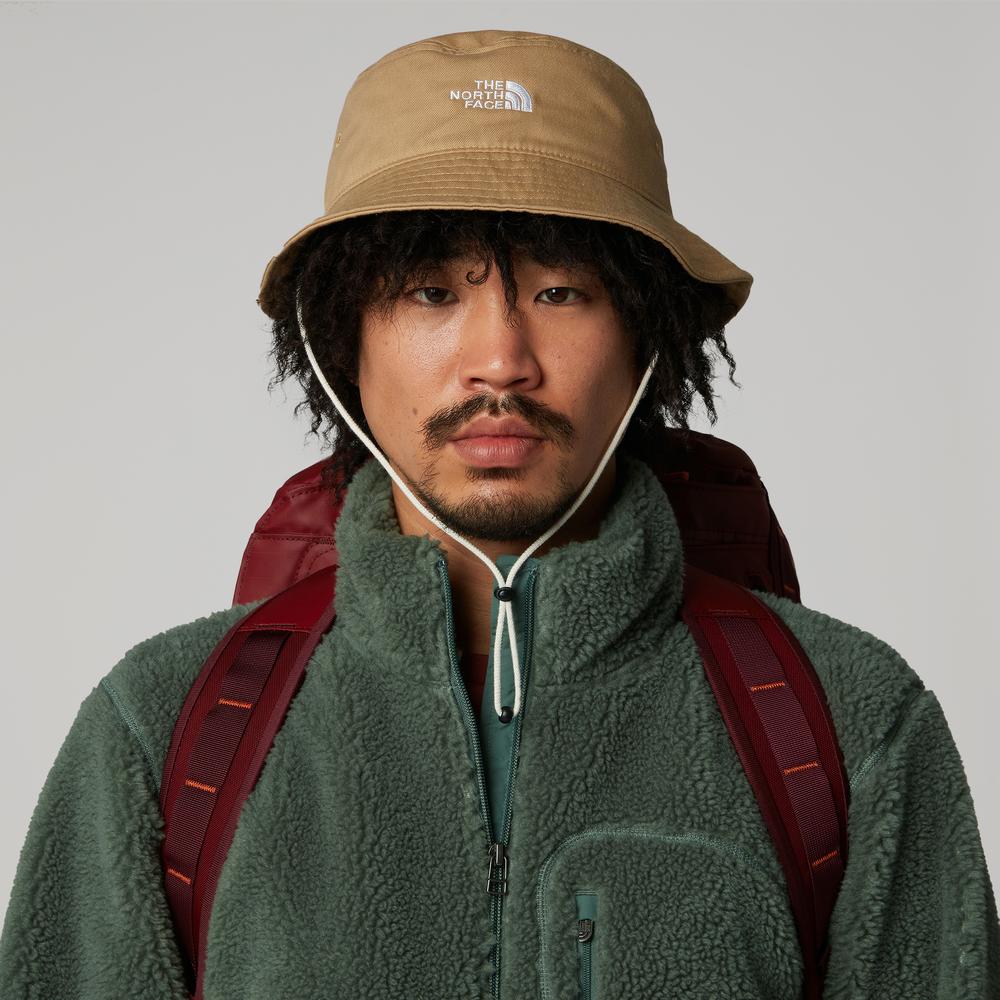 Klobúk The North Face Norm Bucket 0A7WHNLK51 - béžové