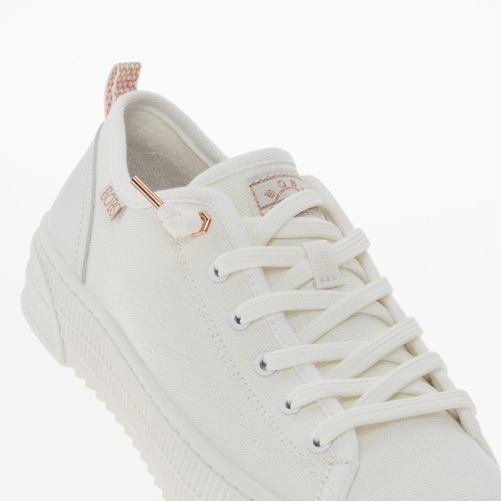 Topánky Skechers BOBS Copa 114640OFWT - biele