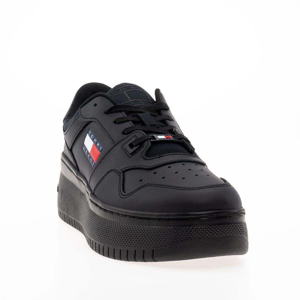 Topánky Tommy Hilfiger TJW Retro Basket Flatform Ess EN0EN02506-BDS - čierne