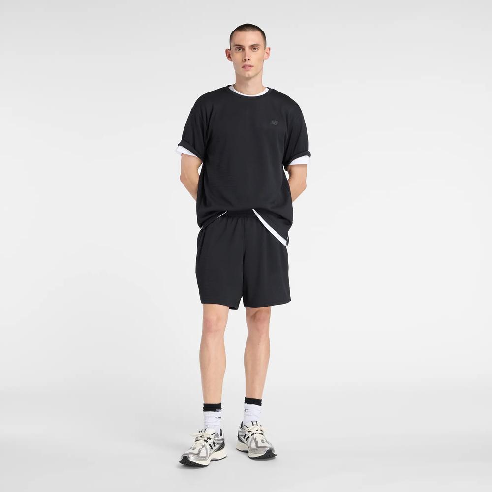 Pánske tričko New Balance MT6100FRBK - čierne