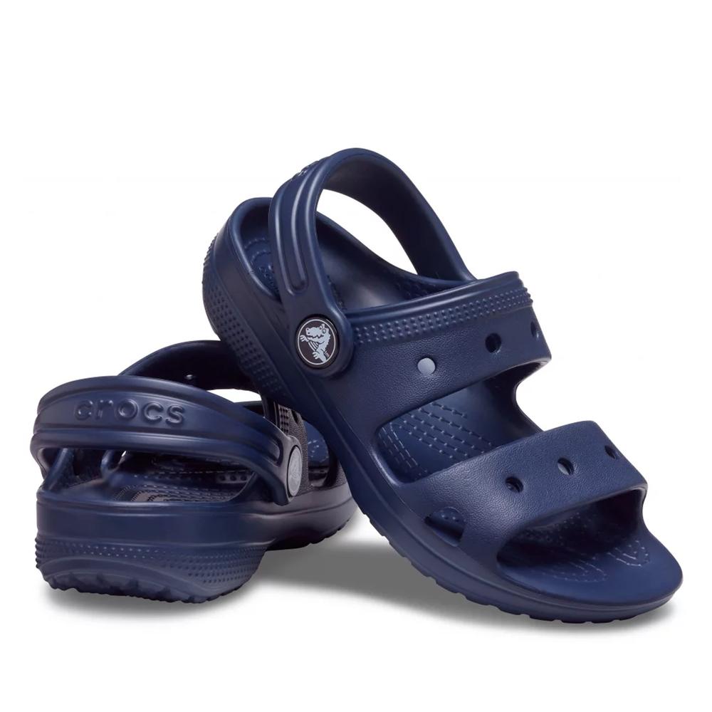 Sandále Crocs Toddler Classic Sandal 207537-410 - tmavomodré