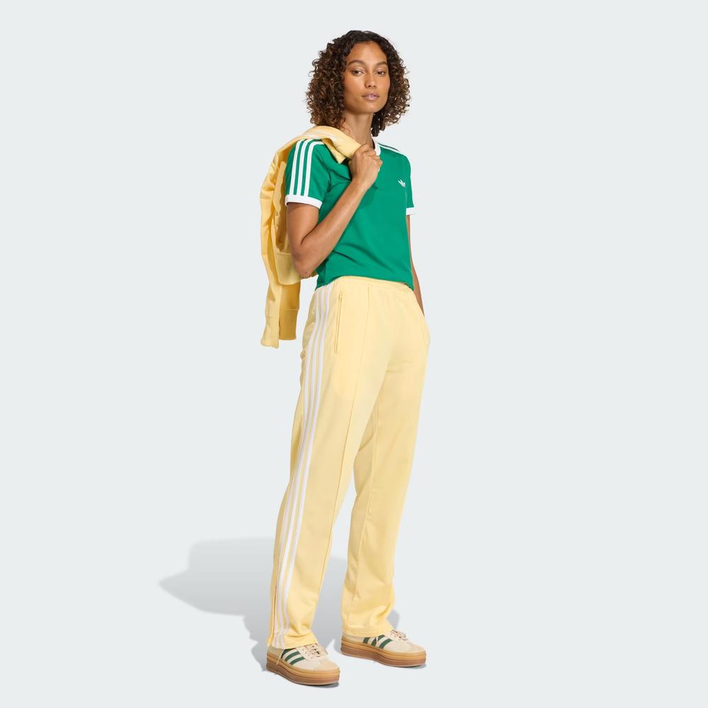 Dámská tričko adidas Originals 3-Stripes Slim KD3681 - zelené