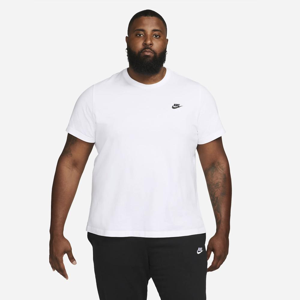 Tričko pánske Nike Sportswear Club AR4997-101 - biele