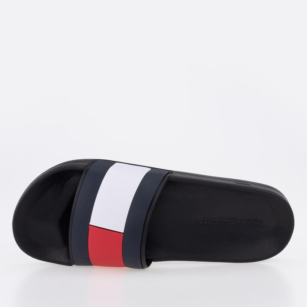 Klapky Tommy Hilfiger Rubber Flag Pool FM0FM04263-BDS - viacfarebné