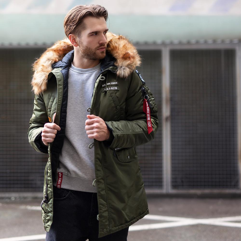 Bunda Alpha Industries N3B Airborne 188141257 - zelené