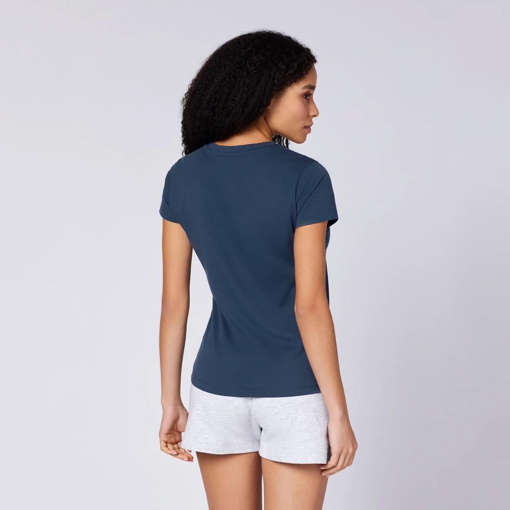 Dámská tričko Lotto 1124012-19-4024 - tmavomodré