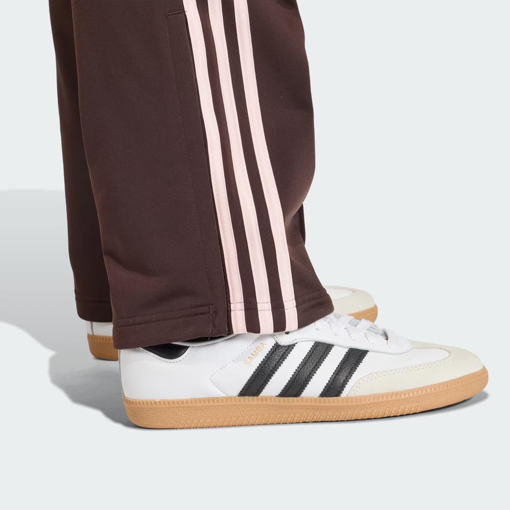 Nohavice dámske adidas Originals Firebird Classic KC6563 - hnedé