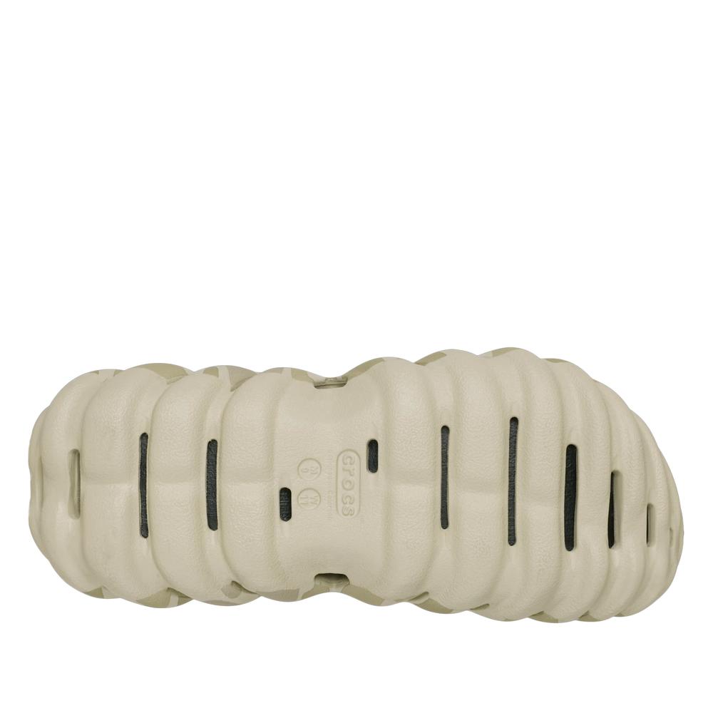 Klapky Crocs Echo Duck Clog 211981-2YJ - béžové